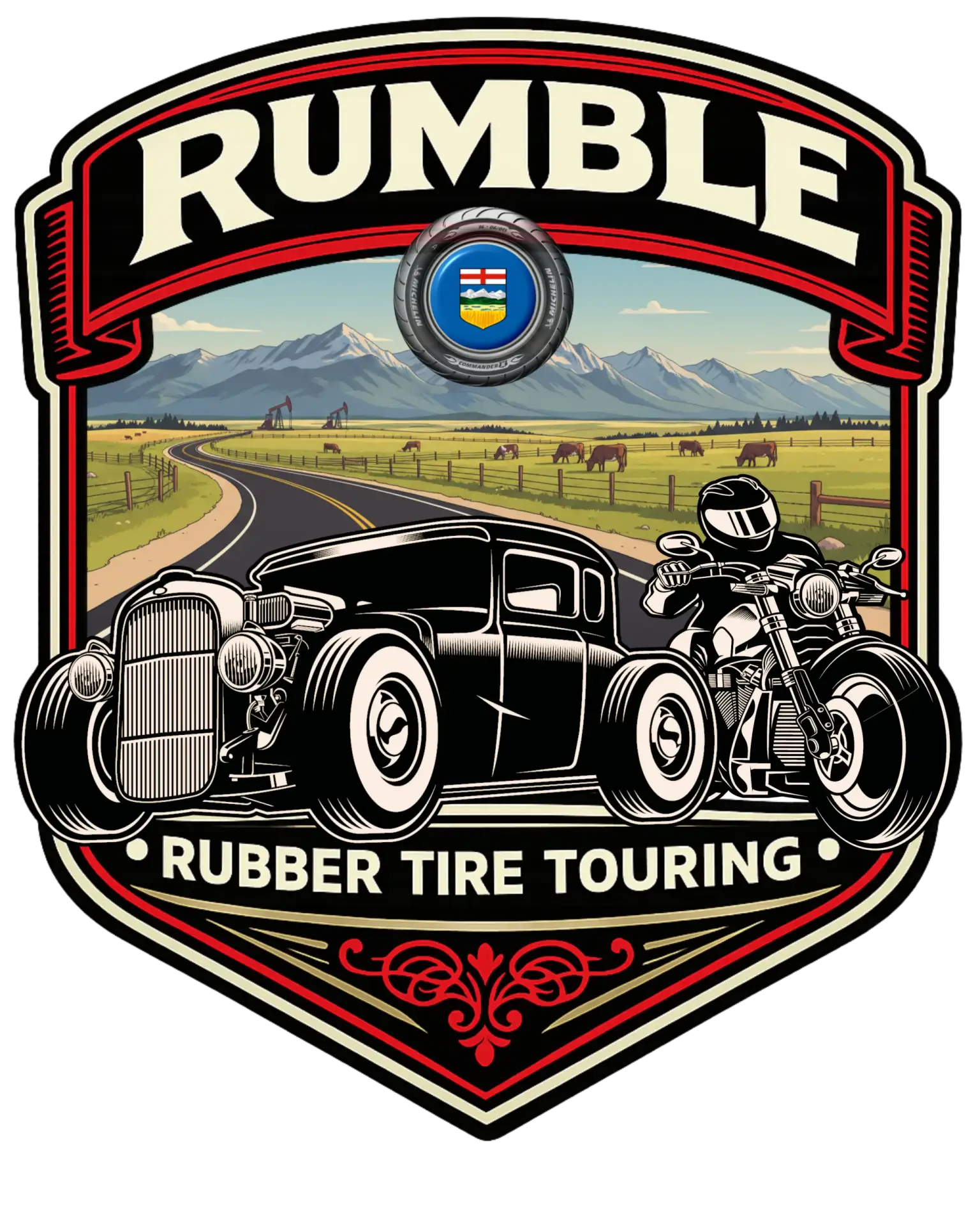 Rumble Alberta logo