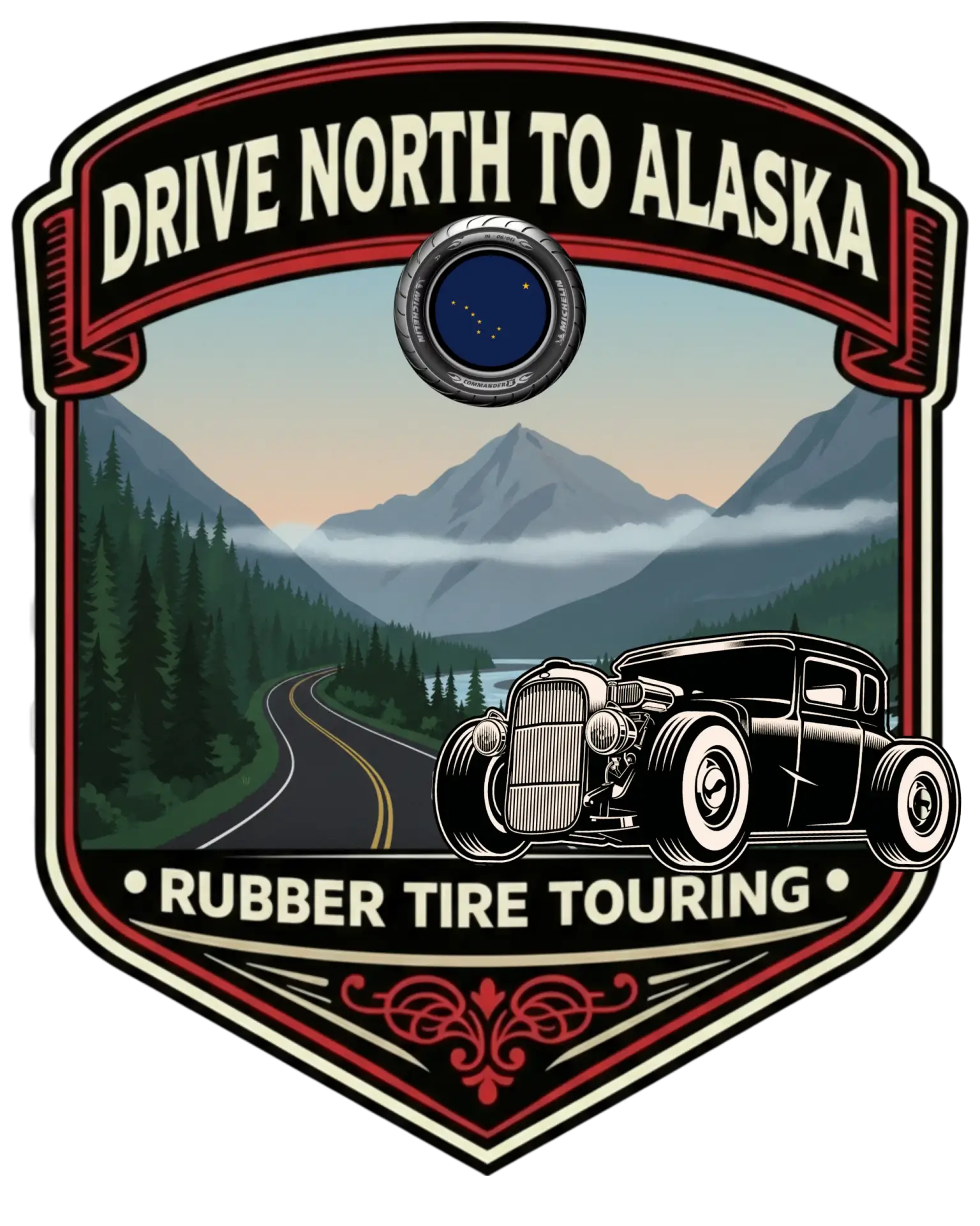Drive North to Alaska logo