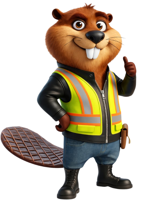 Flat Tail Freddy, Safety Beaver