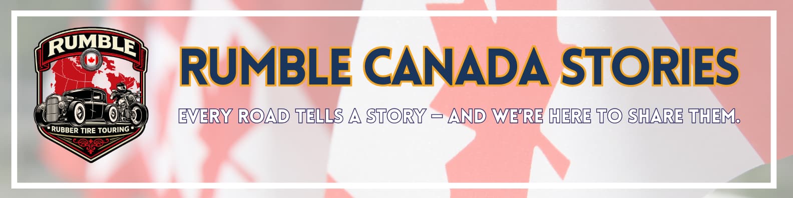 Rumble Canada Stories page header