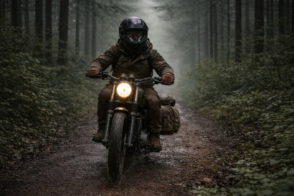 Timber Tom, BC Rumble Animal wolf riding alone on a remote British Columbia backroad at night | Rumble Canada